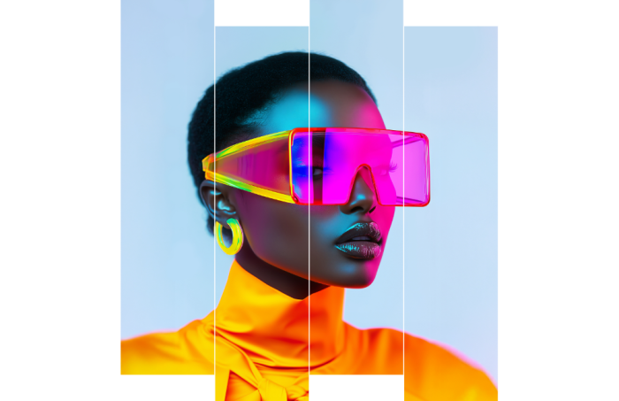 Neon portret