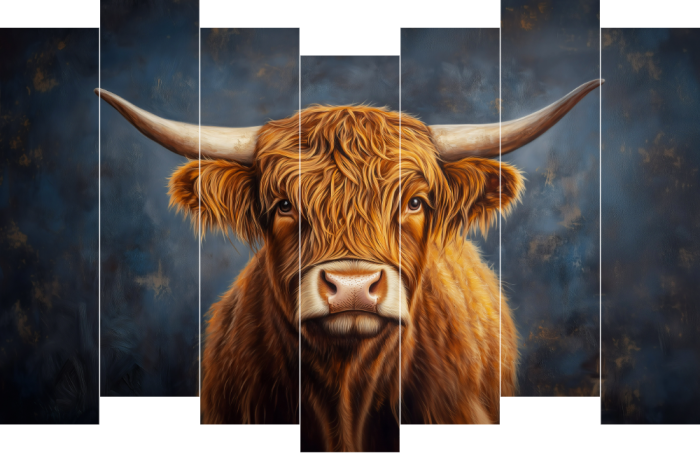 Schilderachtige Schotse hooglander